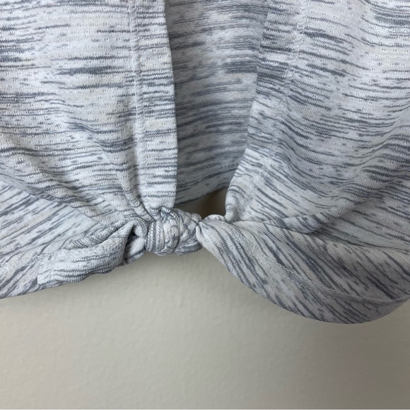 ZYIA Ash Split Back Long Sleeve Tee Size Medium - Picture 5 of 7